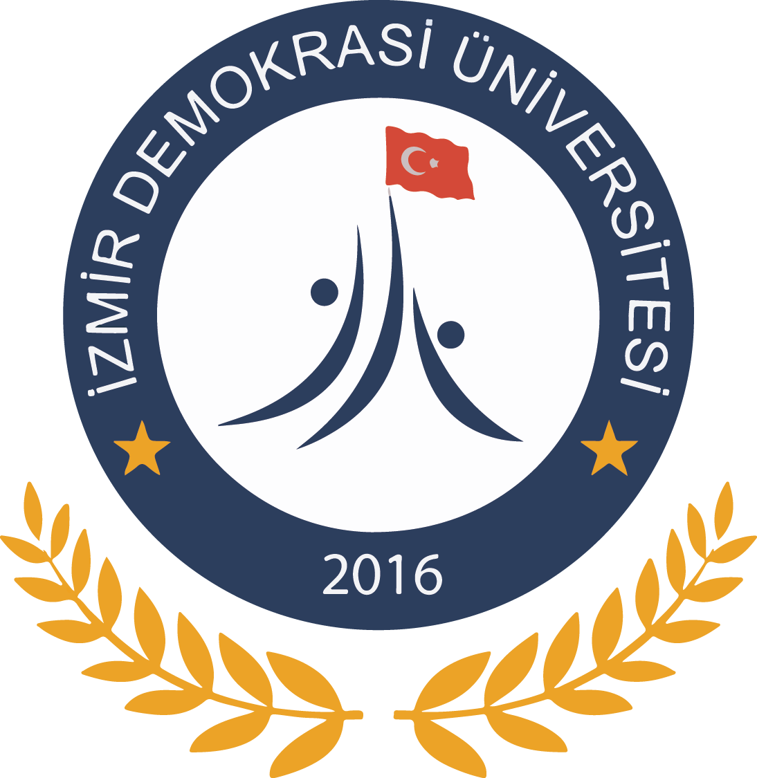 İZMİR DEMOKRASİ ÜNİVERSİTESİ LOGO